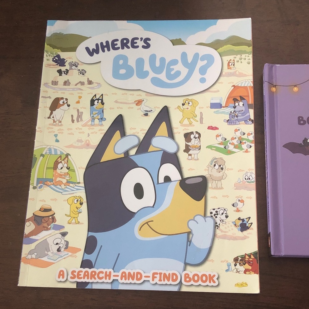 ๐๏ธโโ๏ธ Where's Bluey? & and Bluey & Bingo's Book of Scary Things Book Set - Picture 2 of 8